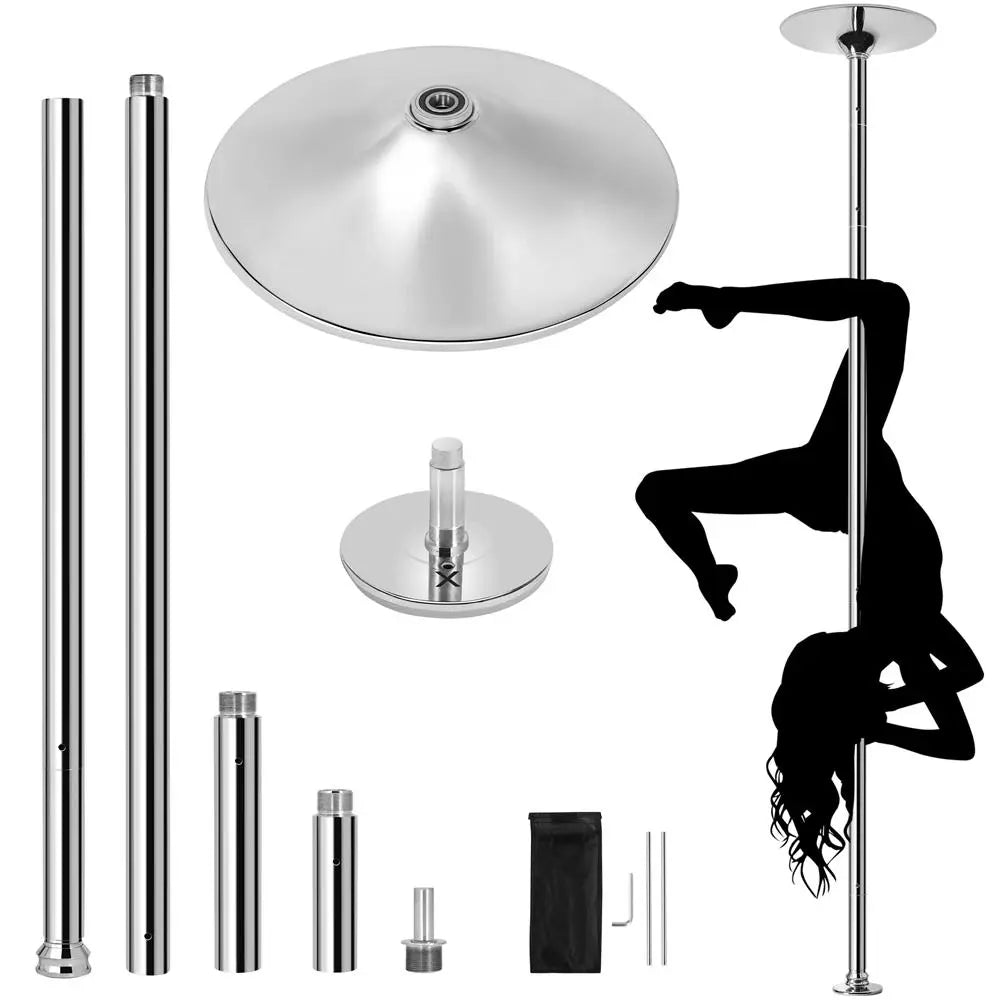 [Heavy Duty] Professional 45mmPortable Chrome Dance Pole