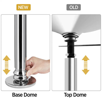[Heavy Duty] Professional 45mmPortable Chrome Dance Pole