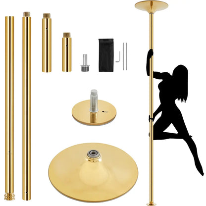 [Heavy Duty] Professional 45mmPortable Chrome Dance Pole