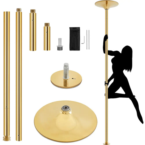 [Heavy Duty] Professional 45mmPortable Chrome Dance Pole